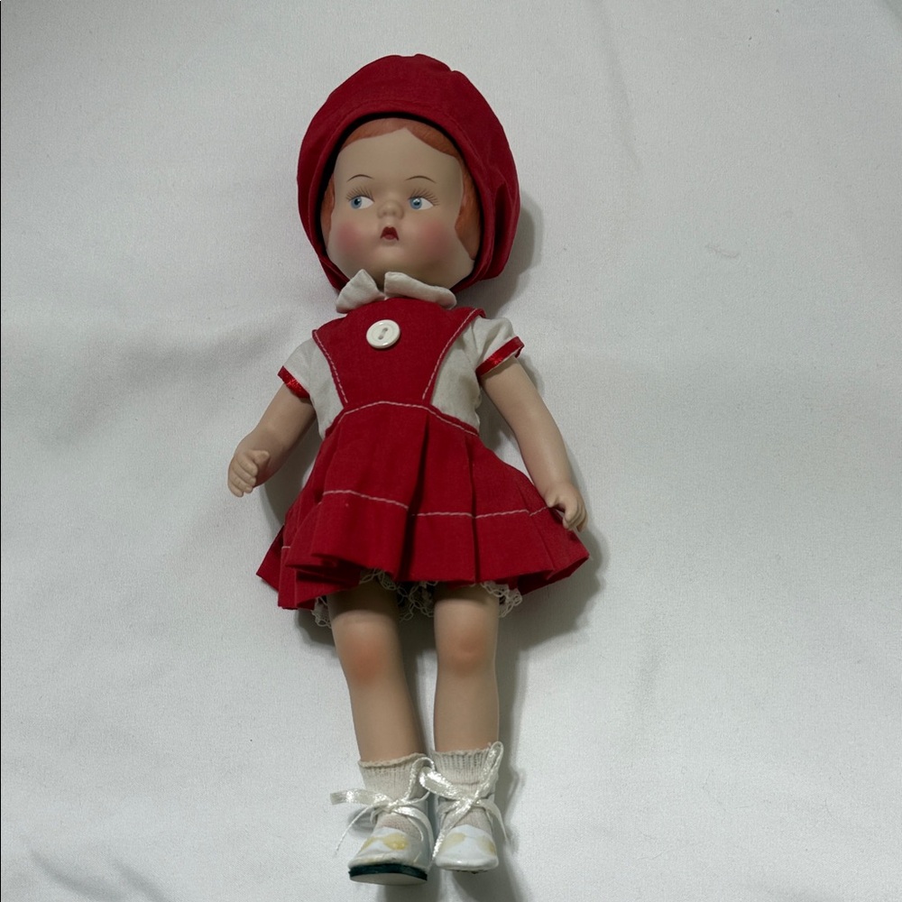 Rare Effanbee Doll 9.5” Patsyette Autumn  990/1000 Porcelain Limited Ed. #4035